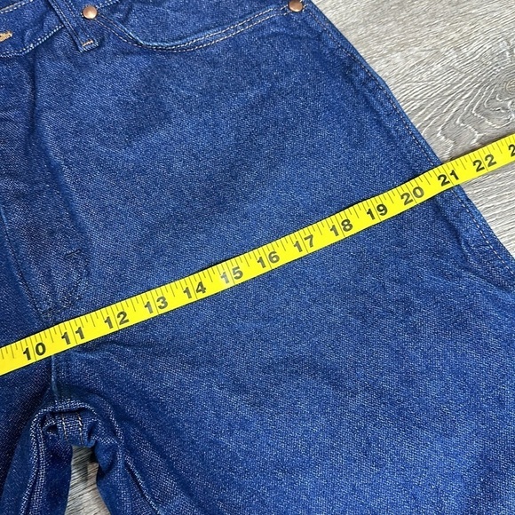 Wrangler Men’s Regular Fit Straight Leg Jeans in Blue Sz 34x30 - Picture 8 of 11